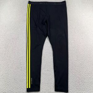 Adidas X Ivy Park Peloton Compression Tights Mens Large ?  Stretch Running Black